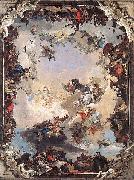 Giovanni Battista Tiepolo The Allegory of the Planets and Continents at New Residenz. Spain oil painting artist